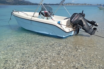 Location Bateau à moteur Ranieri blue water Zakynthos