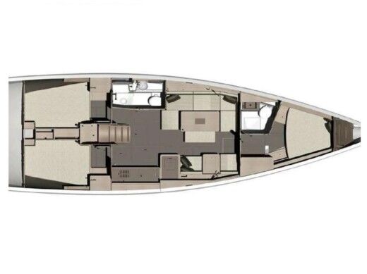 Sailboat DUFOUR 412 GL boat plan