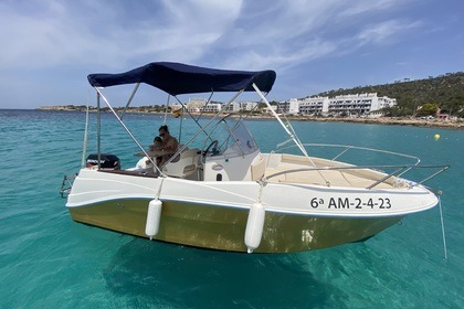 Rental Motorboat Quicksilver Flamingo 525 Sant Antoni de Portmany