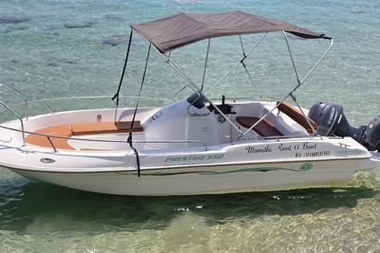 Hire Boat without licence  Volos marine Prestige 550 Marathi