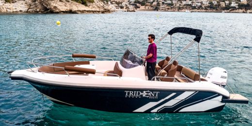 Motorboat Trident Boats Trident 630 Open Plan du bateau