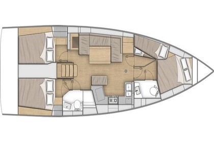 Noleggio Barca a vela  Oceanis 40.1 Portisco