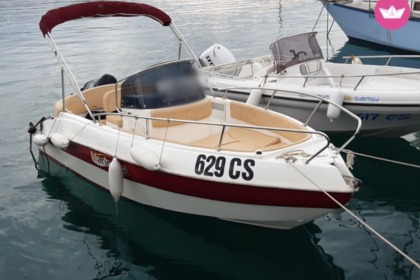 Verhuur Motorboot Marinello Open 19 Cres