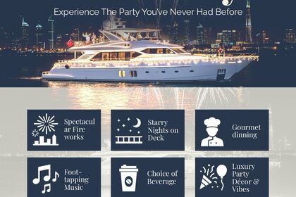 Czarter Jacht luksusowy Ilver Sport Luxury 40 Dubaj