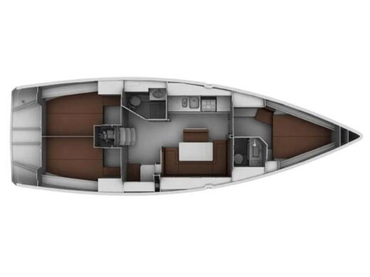 Sailboat Bavaria 40 Cruiser Boat design plan