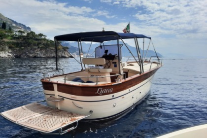 Rental Motorboat Jeranto Gozzo 7.50 open cruise Amalfi