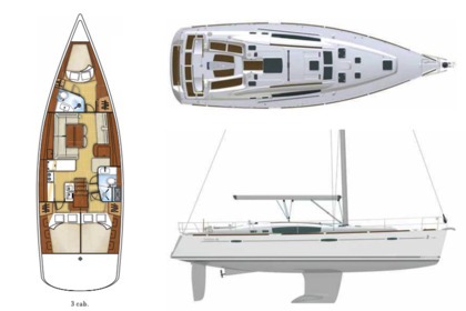 Rental Sailboat Beneteau Oceanis 46 Palma de Mallorca