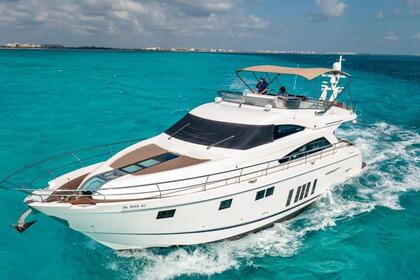 Alquiler Yate a motor Fairline 70 Cancún