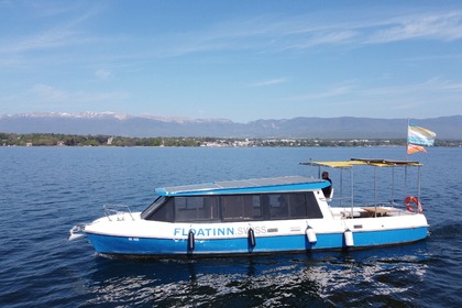 Alquiler Casas flotantes Grove Boat Aquabus électro-Solaire Ginebra