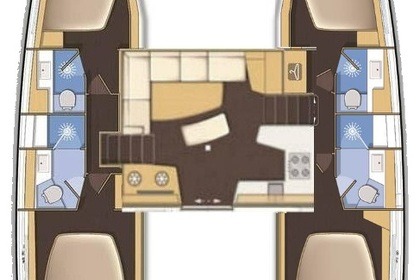 Verhuur Catamaran Lagoon-Bénéteau Lagoon 42 - 4 + 1 cab. Tunas do Paraná