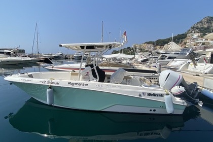 Verhuur Motorboot Wellcraft 242 Monaco