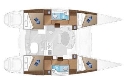 Ενοικίαση Καταμαράν  Lagoon 380 S2 Ρόδος