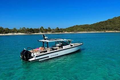 Verhuur Motorboot Axopar 37 Sari-Solenzara