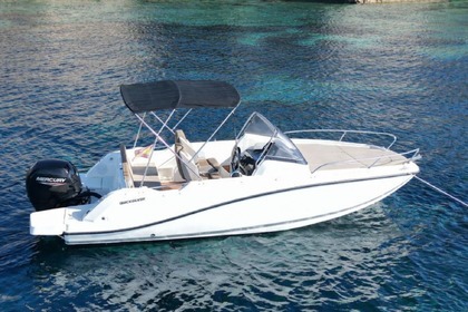 Rental Motorboat Quicksilver Activ 605 Sundeck Formentera