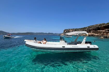Rental RIB Capelli Tempest 7.5 Santa Eulalia del Río