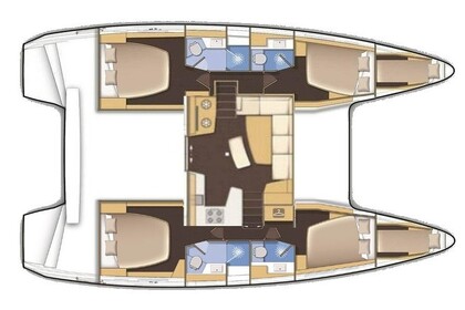 Чартер Катамаран  Lagoon 42 Каштел-Гомилиця