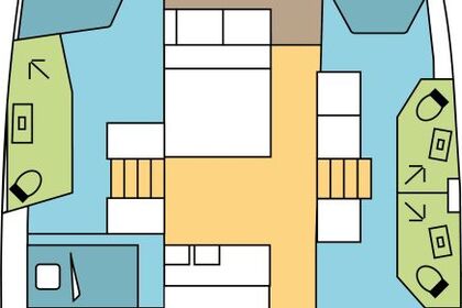 Location Catamaran Catana Group Bali 4.6 - 5 + 2 cab. Primošten