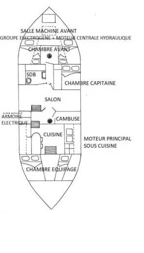 Gulet BRAUER HAMBOURG 1945 goélette bois boat plan