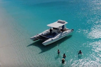 Charter Catamaran Custom Motor Catamaran Providenciales