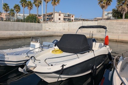 Miete Motorboot Quicksilver Sundeck 605 cruiser Six-Fours-les-Plages