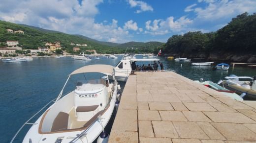 Motorboat Jeanneou Cap Camarat 7.50 CC Style Plan du bateau