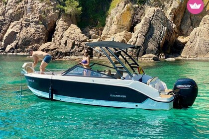 Verhuur Motorboot Quicksilver Activ 605 Bowrider Blanes
