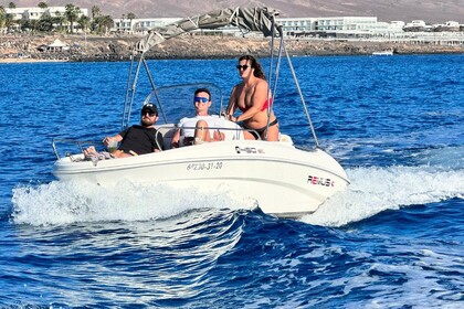 Charter Boat without licence  Remus 450 Lanzarote