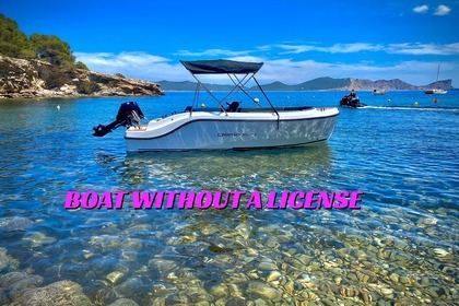 Rental Boat without license  CORSIVA 505 NEW AGE Ibiza