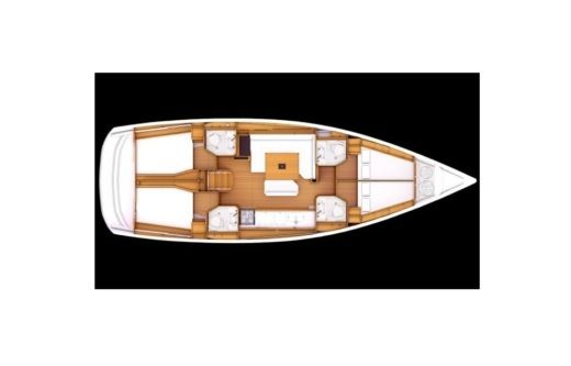 Sailboat Jeanneau Sun Odyssey 469 Plan du bateau