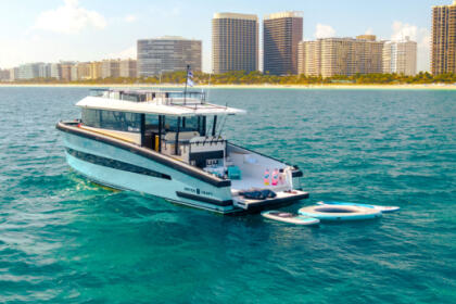 Rental Motorboat 56' DutchCraft BRAND NEW BOAT with TONS OF WATER TOYS! Fort Lauderdale