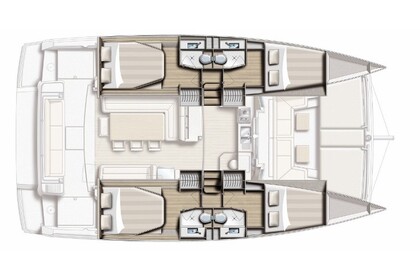 Czarter Katamaran  Bali 4.1 Paros