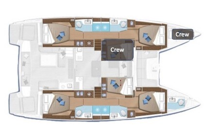 Czarter Katamaran  Lagoon 51 Leukada