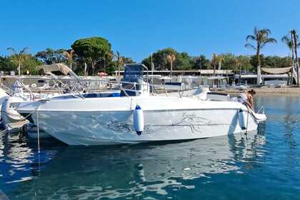 Rental Motorboat Tancredi Blu max 23 Giardini Naxos
