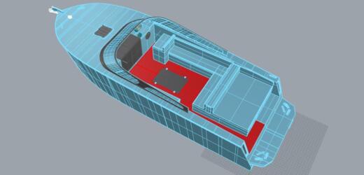 Motorboat Felix Felix 40 boat plan