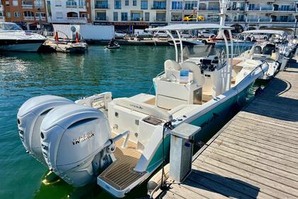 Rental Motorboat White Shark 280 Luxe Empuriabrava