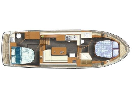Motorboat  Linssen Grand Sturdy 35.0 AC Intero boat plan