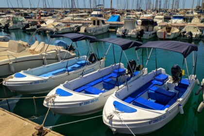 Чартер лодки без лицензии  Barco sin titulación Tarragona Таррагона
