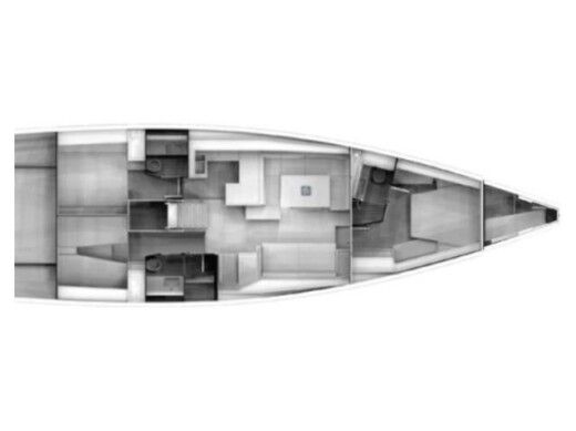 Sailboat  Grand Soleil 58 boat plan