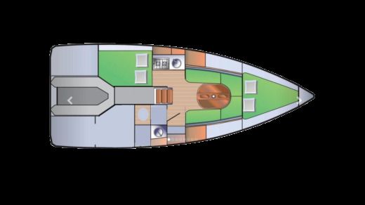 Sailboat  MOJITO 888 boat plan