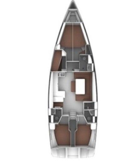 Sailboat Bavaria Bavaria Cruiser 51 Boat layout
