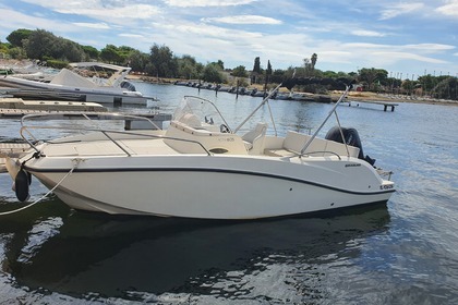 Verhuur Motorboot Quicksilver Activ 605 Sundeck Le Barcarès