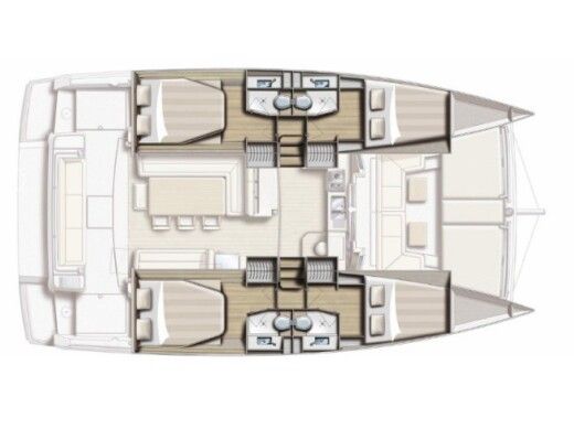 Catamaran  Bali 4.1 boat plan