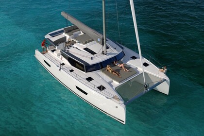 Charter Catamaran FOUNTAINE PAJOT Saona 47 with watermaker & A/C - PLUS Praslin