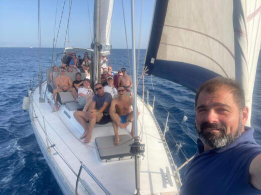 Ρόδος Sailboat RHODES BEAUTIFUL BAYS FULL DAY CRUISE Dromor - Venus 16 alt tag text