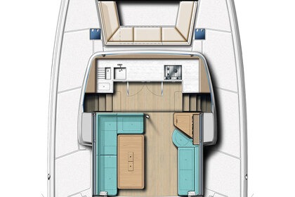 Rental Catamaran Catana Group Bali Catsmart - 4 + 1 cab. Šibenik