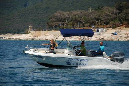 Verhuur Motorboot Sessa Marine Key Largo 19 Rabac