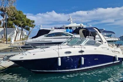 Rental Motorboat Sea Ray 275 sundancer Villeneuve-Loubet