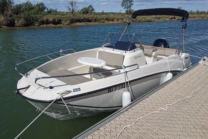 Verhuur Motorboot Quicksilver Activ 555 Open Palavas-les-Flots