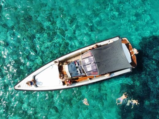 Motorboat Wally 45 Plano del barco