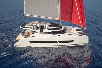 Charter Catamaran Fountaine Pajot Fountaine Pajot New 44 Quatuor - 4 + 2 cab. Mitikas